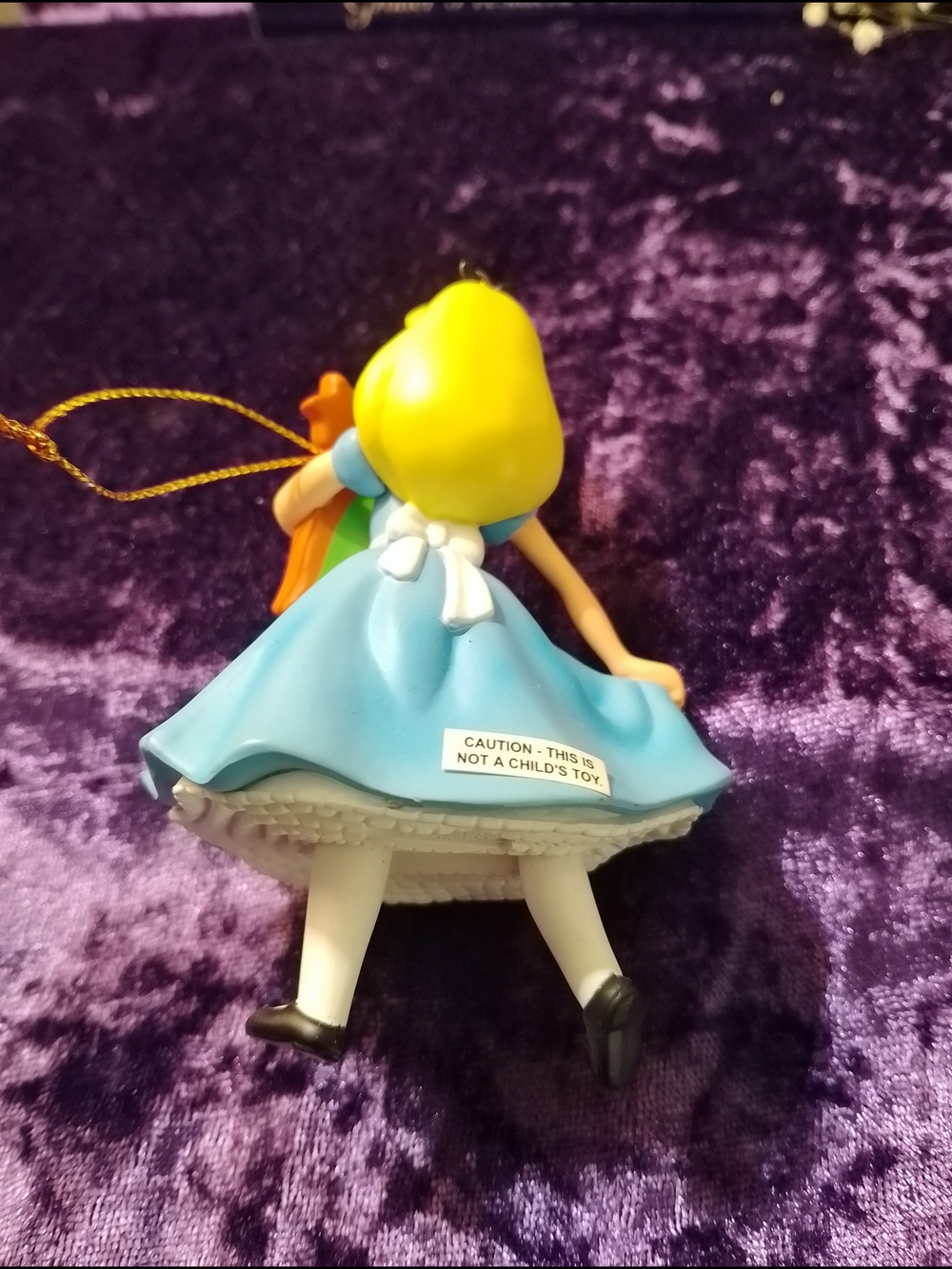 Disney Alice Christmas Ornament. - Picture 3 of 4